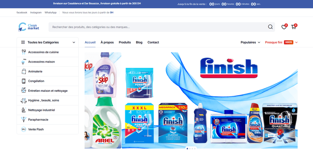 CleanMarket Maroc